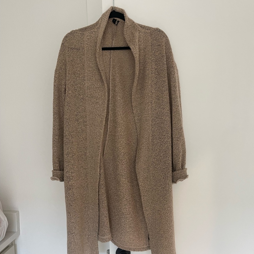 Urban outfitters taupe duster size M
